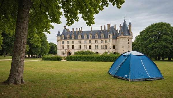Où trouver un camping calme près des châteaux de la loire ?